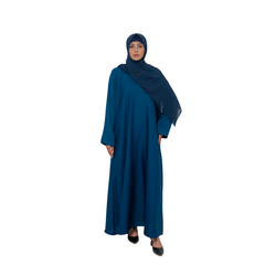 Essential Pantone Blue Maxi Abaya – Effortless Grace | Mastoor by KNJ