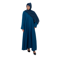 Essential Pantone Blue Maxi Abaya – Effortless Grace | Mastoor by KNJ